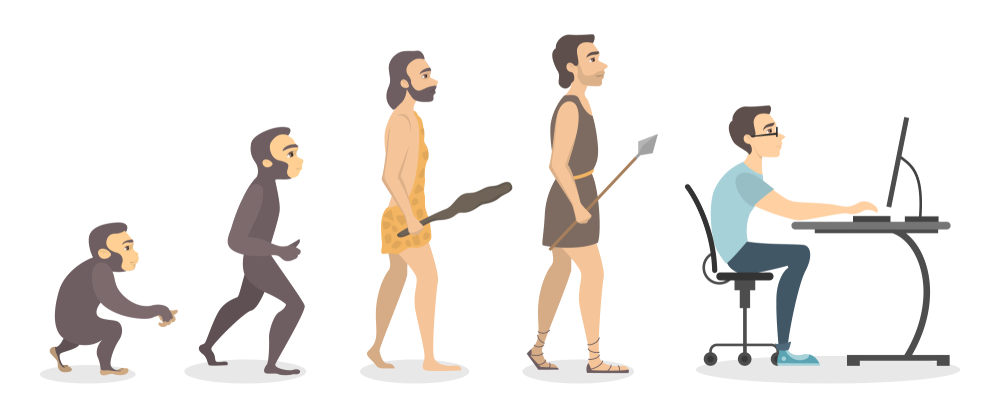 Evolución a la tecnología